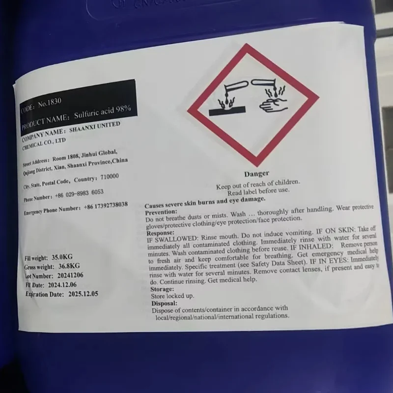 ڇو تنزاني خريد ڪندڙ شانڪسي تي ڀروسو ڪن ٿا United Chemical سلفرڪ ايسڊ لاءِ