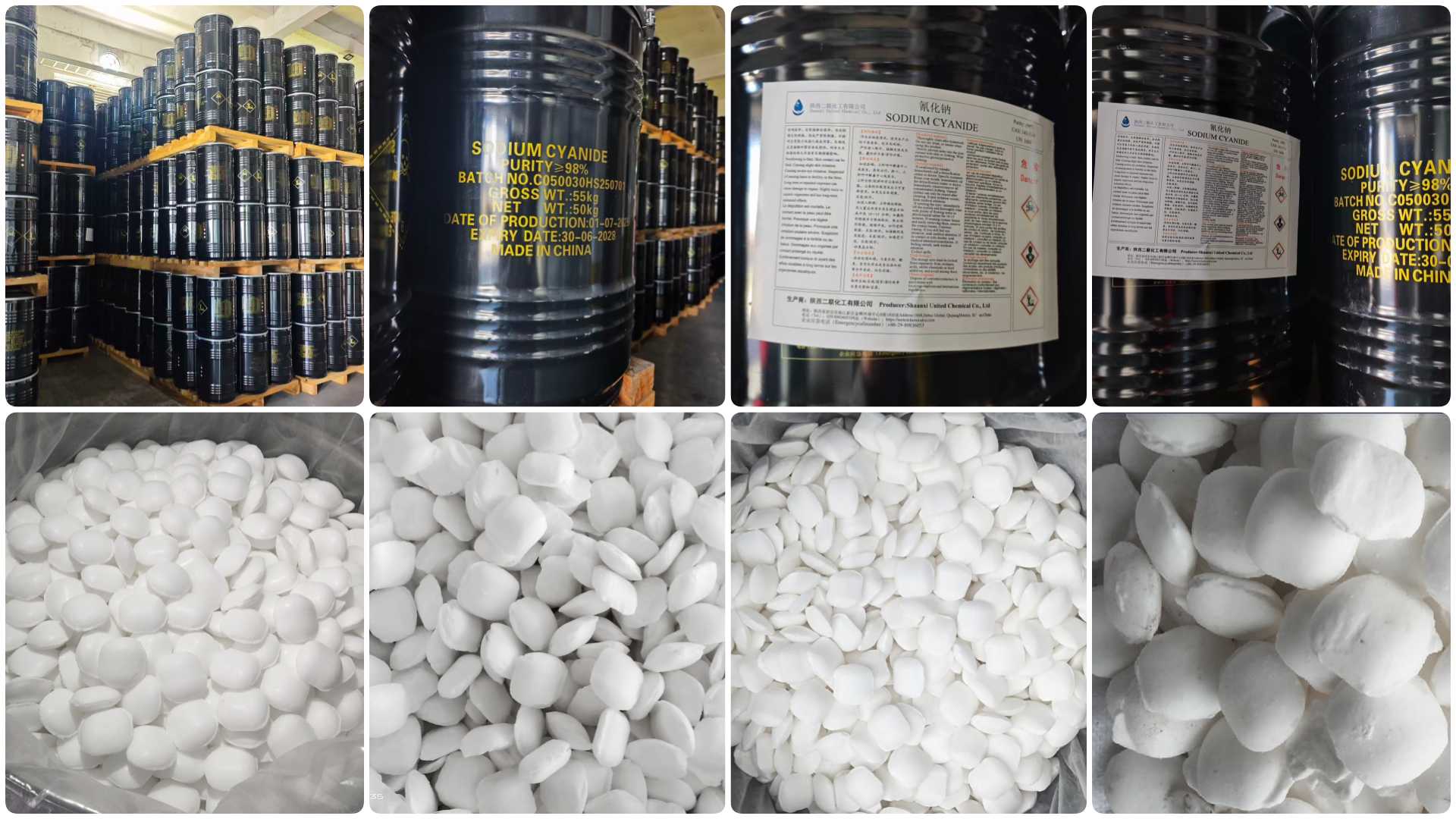 Cianid natriumi 98.3% CAS 143-33-9 NaCN agjent për veshjen e arit Essential për industritë kimike të minierave cianid Natrium sianied Cianuro de sodio Натрий цианид Cianeto sódio Sianida natrium सोडियत साइएनाइड Sodyum siyanür سیانید سدیم sianidi سيانيد الصوديوم Natrій цианід Natrium cianur Natriumcyanid di Natriumcyanide Cyjanek sodu Natriumsyanidi Kyanic νάdpiture No.
